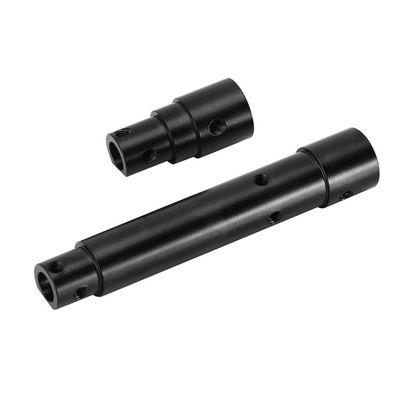 55g Black Coating Brass Front Axle Tube Upgrade Part Compatible with 1 10 Scale RC Crawler Vehicles