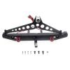 BOQEXSS for Traxxas for TRX-4 for Defender for TRX4 Y09 LMX Set 1/10 RC Crawler Car 1 PCS Metal Front Rear for Camel Trophy Bumper with Light Rc Bumpers(Front) view 2