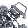BOQEXSS for Cherokee for Wrangler for Axial for SCX10 90047 90046 1/10 Metal CMS Servo Relocation Front Bumper Mount Upgrade Parts Rc Bumpers(Black) view 3