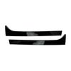 2pcs Gloss Black ABS Car Rear Window Spoiler Side Wing Trim Cover For Skoda Superb 2008-2015 view 1