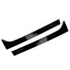 2pcs Gloss Black ABS Car Rear Window Spoiler Side Wing Trim Cover For Skoda Superb 2008-2015 view 4
