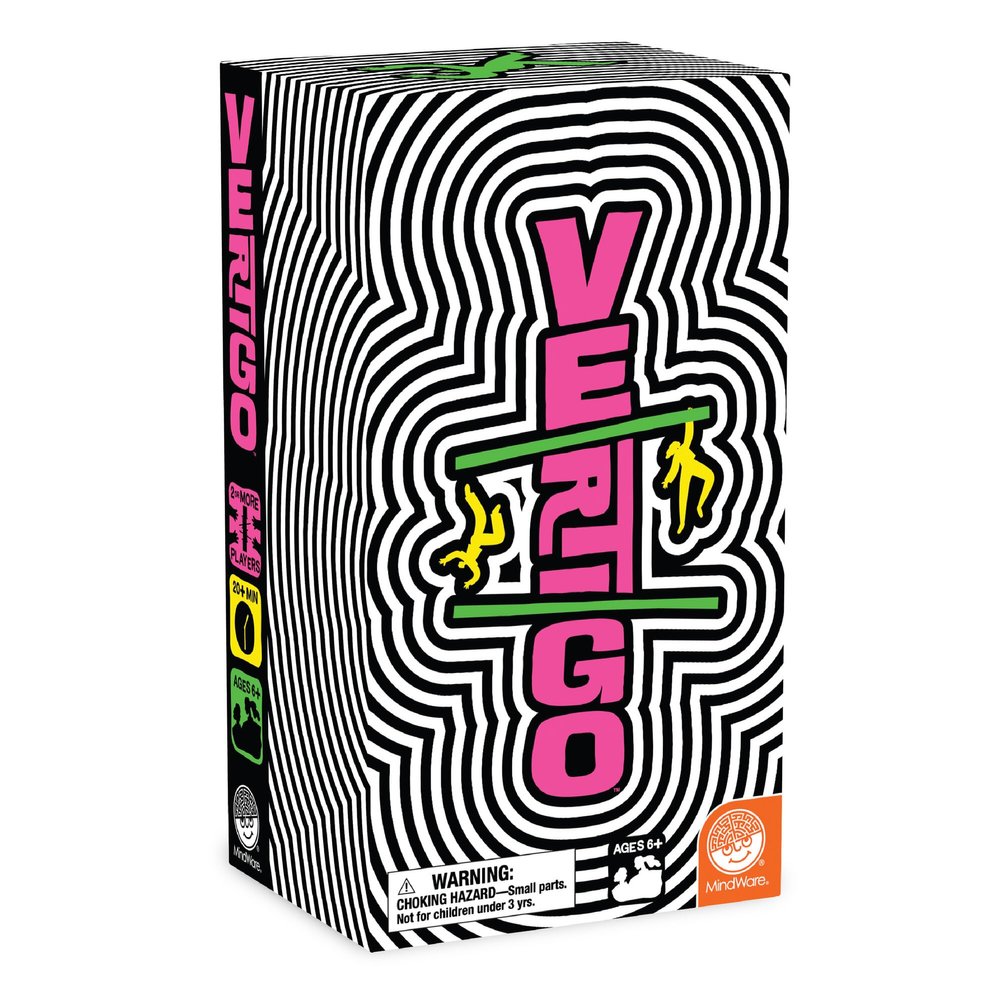 MindWare Vertigo Game  Thrilling Family Suspend and Strategy Challenge with Balancing Beams, Vertigoers, and Surprise Battle Rounds  Ages 6+, 2+ Players