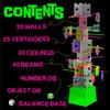 MindWare Vertigo Game  Thrilling Family Suspend and Strategy Challenge with Balancing Beams, Vertigoers, and Surprise Battle Rounds  Ages 6+, 2+ Players view 3