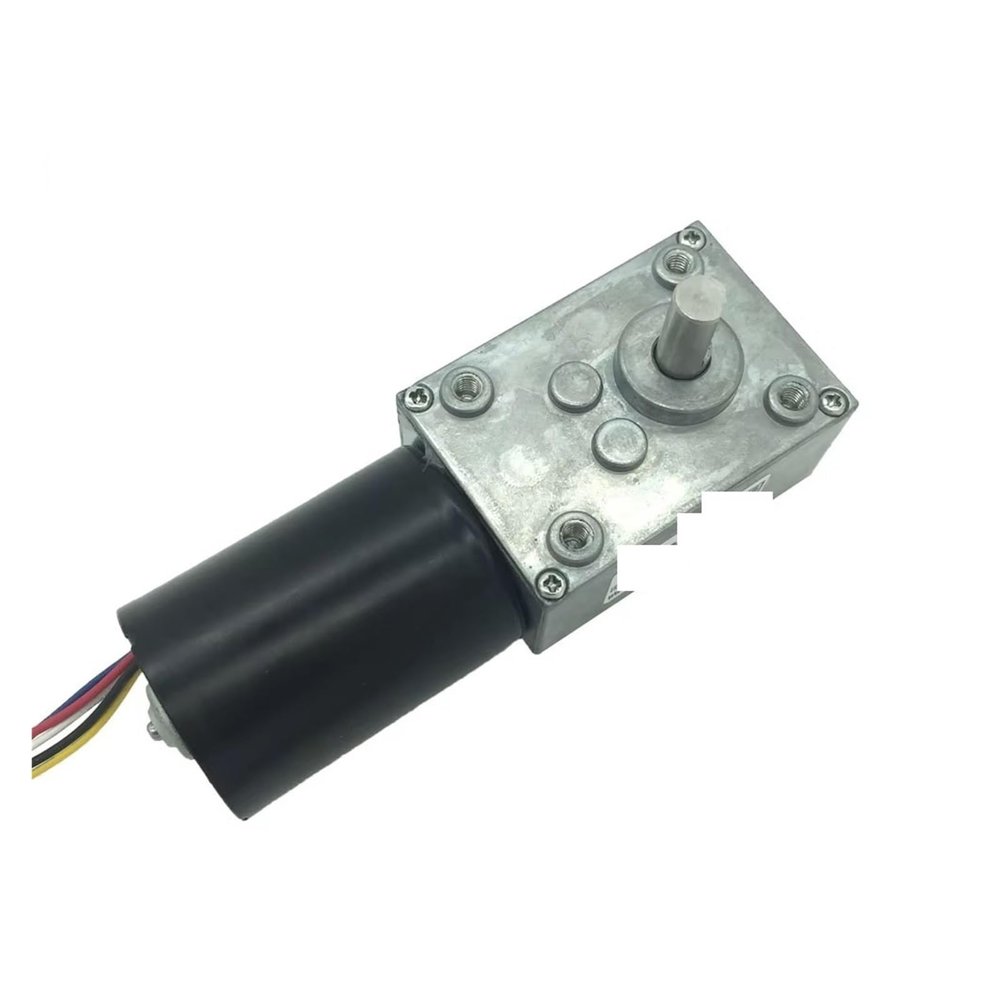 12V DC Motor 24V With Worm Gearbox 8-470RPM Torque Brushless Motor 2.5-60KG Reverse 24V 27rpm