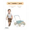 Kidpop PULA 2-in-1 Push and Pull-Along Wagon, Baby Push Walker for First Learner from 7 Month to 4 Year, One Year Birthday Gifts, Sturdy and Safe, Indoors and Outdoors (Blue) view 2