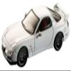 1/64 Mazda RX-7(FD3S) TYPE RZ with Engine Display Model, Pure White view 1