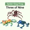 LEERFEI 9PCS 3D Printed Dragon Figure Toy Set, Multiple Biological Shapes, Collectible Fantasy Figures view 2