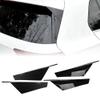 For VW Golf 8 2020-2021 Car Rear Window Spoiler Side Wing Trim Cover Decoration For Volkswagen Golf MK8(Black-Glossy black) view 2