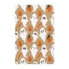 Kigai Halloween Boo Crib Sheet for Boys and Girls Jersey Knit Fitted Baby Sheet for Standard Crib Toddler Mattress Cozy Soft Breathable, 27x39 inch view 1