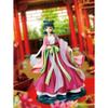 MABAIUDE Maomao Figure Anime Maomao Statue, 20cm Pink Hanfu Styling Mao Mao Figure People Collectibles Model Cartoon Figurine Desktop Decoration Gifts for Fans view 2