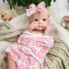 19 Inch Realistic Reborn Baby Doll Girl - 8lb Full Solid Silicone Body, Lifelike Newborn with Big Eyes, Anatomically Correct Toddler Doll Collector Item view 2