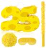 Arrowbash Yellow Sponge Number 25 Piata for Birthday Party Decorations Anniversary Celebrations with Stick Blindfold Confetti for Birthday Party Supplies view 1