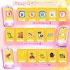 Usteetic Kids Smart Phone, Phone for Kids Ages 3-12 | 2.8" Touchscreen, Dual Camera & Video Recording | Educational Learning Toy with Games & Music | Christmas Birthday Gift for Boys and Girls(Pink) view 2