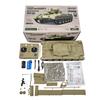 XeleMush 1/16 British RC Tank for Adult, 2.4G Crusader RC Tank Model with Sound and Lights, Recoil Simulation, and Infrared Battle, Adjustable Tracks, Dual-Speed view 2