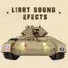XeleMush 1/16 British RC Tank for Adult, 2.4G Crusader RC Tank Model with Sound and Lights, Recoil Simulation, and Infrared Battle, Adjustable Tracks, Dual-Speed view 3