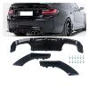 3PCS Rear Lip Spoiler Bumper Compatible for BMW M2 Diffuser F87 Coupe M2C Competion 2015+ Gloss Black view 1