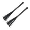 1Pair Rods Drum Brushes With Comfortable Handle Percussion Drum Brushes Dowels Nylon Sticks Brush Smooth Grip Nylon Dowels Percussion Instrument Accessories view 1