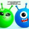 ZOOJOY Hopper Ball 2 Pack, 18In Bouncy Ball with Handle, Alien & Monste Horn Hop Balls Girls Boys Toys for for Sport/School/Team, Inflatable Kids Gifts for 3 4 5 6 7 8 Yr Old for Indoor Outdoor Game view 3