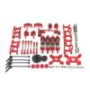 tctrbvv for WLtoys 144010 144001 144002 124017 124019 Metal Upgrade Retrofit 44T 27T Gear Drive Shaft 14 Pack RC Car Parts RC Car Parts(Red) view 1