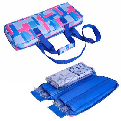 Jongyance Empty Mahjong Rack Bag(Blue) for Racks and Mats, Storage Bag Fits Most Types of Racks, Mahjong Accessory