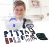 Alomejor Boys Tool Set with Drill Construction Kit with Safe Electric Tools, Enhance Skills Ideal for Role Playing view 4