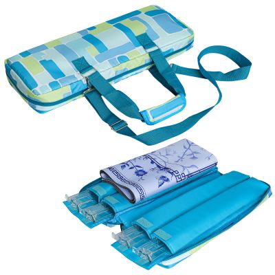 Jongyance Empty Mahjong Rack Bag(Green) for Racks and Mats, Storage Bag Fits Most Types of Racks, Mahjong Accessory