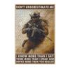 1000 Piece Difficult Wooden Jigsaw Puzzle Don't Underestimate Me U.S Army Adults Kids Challenging Family Game Stress Relief Focus Tool & Educational Toy for Home Decor 29.5x19.7 Inch view 1
