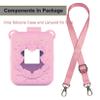 XEGIMOR Silicone Case for Bitzee Harry Potter Interactive Digital Pet, Protective Cover for Harry Potter Bitzee Virtual Electronic Pets Accessories (Pink Case) view 3