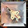 1/100 Scale USAF F-16 Fighting Falcon Thunderbirds Demonstration Aircraft Model Alloy Model Diecast Plane Toy for Collection view 2