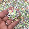 Zombie Bash Halloween Sprinkle Mix, Spooky Polymer Clay Fake Sprinkles, Edible Craft Sprinkles, Resin Shaker Embellishment (15 gram bag) view 1