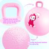 ZOOJOY 6pcs Hopper Balls for Kids 3-8, 18In Bouncy Ball with Handle, Sit on Hopping Toys for Sport/School/Team Active Play, Hippity Hop Ball for Indoor Outdoor Games with Pump view 3