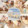 VENSEEN Baby Pikler Triangle Set with Cushion, 9-in-1 Foldable Wooden Climbing Toys for Toddlers, Indoor Montessori Jungle Gym Set for Kids Birthday Gift view 3