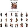 37pcs Wrestling cake decoration set include 1pc big cake topper 36pcs cupcake toppers for Wrestling Theme birthday party decor view 3