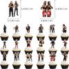 37pcs Wrestling cake decoration set include 1pc big cake topper 36pcs cupcake toppers for Wrestling Theme birthday party decor view 4