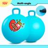 EVERICH TOY Hopper Ball for Kids, 18In Ride On Bouncy Ball with Handle, Blue Heart Girls Toys for Indoor Outdoor Active Play Toys Easter Basket Stuffers Girls Boys Gifts for 4 5 6 7 8 Yr Old view 4