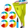 LZTET Granny Pants Yard Game,Giant Outdoor Party Game,with Bouncy Balls and Air Pump,Granny Hula Hoop Game for Birthday Party,Family Reunions,Kids Adults(Yellow) view 1