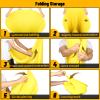 LuxDuo 2PCS Granny Pants Yard Game - Hilarious Outdoor Party Game for Adult Team Party - Team Relay Reunion Games for BBQ, Beach, Camping, or Backyard Fun (Yellow) view 4