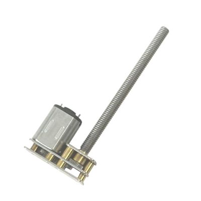 1024GF-N20 M4x55mm Threaded Shaft 3V 6V 12V Gear Motor Screw Reducer DC Micro Electric Gear Engine for DIY Robot Toy Vehicles(2000,3V)