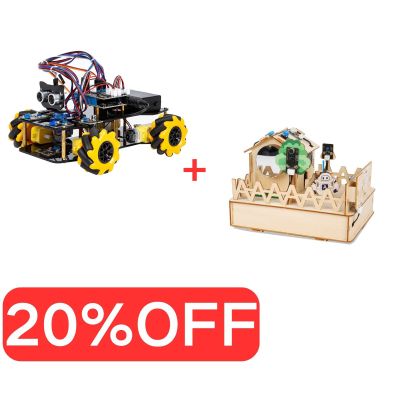 ACEBOTT Robotics for Kids Ages 8-12, Smart Home IoT STEM Kits, Coding Toys for Boys Compatible with Arduino & Scratch, App Control, STEM Gift for Boys, Girls and Adults