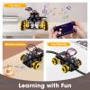 ACEBOTT Robotics for Kids Ages 8-12, Smart Home IoT STEM Kits, Coding Toys for Boys Compatible with Arduino & Scratch, App Control, STEM Gift for Boys, Girls and Adults view 4
