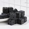30pcs 16mm(0.63 inch) Black Dice Set  Standard D6 Six-Sided Game Dice for Board Games, Classroom Teaching, Math Activities & Dice Games view 1