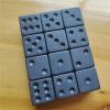30pcs 16mm(0.63 inch) Black Dice Set  Standard D6 Six-Sided Game Dice for Board Games, Classroom Teaching, Math Activities & Dice Games view 3
