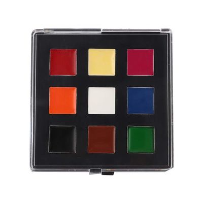 9 Colors Child Adult Plant Face Painting Cosmetic Cosplay Makeup Tool for Halloween Party