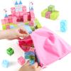128PCS Magnetic Blocks Building Toys - 1" Magnet Cubes, Build Princess Castle, Magnetic Tiles Building Blocks, STEM Innovation Toys, Ideal Gifts for Christmas Birthday for Kids Age 3 4 5 6 7 8 9 10 view 3
