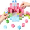 128PCS Magnetic Blocks Building Toys - 1" Magnet Cubes, Build Princess Castle, Magnetic Tiles Building Blocks, STEM Innovation Toys, Ideal Gifts for Christmas Birthday for Kids Age 3 4 5 6 7 8 9 10 view 4