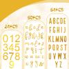 124 Pcs Gold 0-9 Number Cakes Toppers, Custom Name Cake Topper Acrylic Letters, Acrylic Alphanumeric Cake Topper with A-Z Letter Cakes Decoration Pick for Wedding Birthday Party view 4
