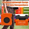 Bounce House Blower, 3HP 2150W Inflatable Bounce House Blower with 9.84ft Long Power Cord, Portable Commercial Air Blower for Inflatable Castle, Efficient Inflation Ready-to-Use, 3350rpm/min view 3