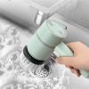 2024 Best Dish Gun for Effortless Dish Washing, Kitchen & Bathroom Cleaning Kit, Includes 3 Brush Heads, Ideal for Baby Bottles and Sink Cleaning - Green view 2