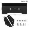RC Spare Part Compatible with Tamiya for Hotshot 2024 1/10 RC Car Upgrade Parts Accessories Aluminum Alloy Tail Wing Rear Spoiler 58737 view 4