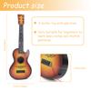 23 Inch Kids Guitar for Beginners,6 String Acoustic Guitar with Pick,Carrying Case,Early Education Learning Toy for Kids 3-12 Boys Girls Toddler Teen Music Gifts (23 Inch, Guitar) view 3